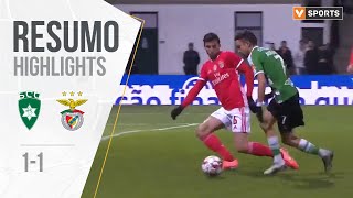 Highlights  Resumo SC Covilhã 11 Benfica Taça da Liga 1920  Fase 3 2 [upl. by Andres]