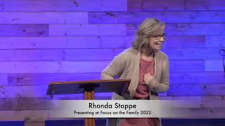 Mommy amp Marriage Rhonda Stoppe Speaking at Focus on the Family [upl. by Nynahs577]