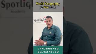 Physical Geography One Day Revision Session by Rohit Bari geography spotlightacademypune [upl. by Ainavi]