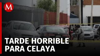 Masacre en un taller mecánico de Celaya culmina con cuatro personas fallecidas [upl. by Buchanan447]