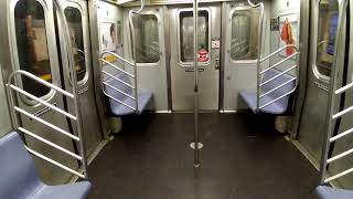 MTA NYC trainsBMT Canarsie Line Rockaway parkway Bound R143 L train ride [upl. by Hollah]