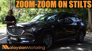 2022 Mazda CX8 25G High Review – ZoomZoom For The Whole Family [upl. by Hannavahs]