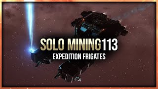 Eve Online  Expedition Frigates  Solo Mining  Episode 113 [upl. by Llenet]