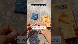 Solar panel se mobile charger kse banaye shortvideo shorts [upl. by Akehsat]