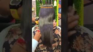 Curly hair transformation in hair lounge 12 salon forhair hairdreams hairsaloon youtubeshorts [upl. by Alyel448]