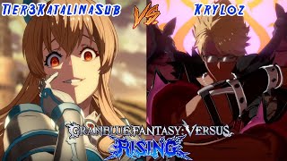 Tier3KatalinaSubVira VS KrylozBelial Ranked Set 1 Granblue Fantasy Versus Rising [upl. by Tcideneb]