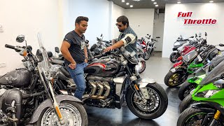 Visiting used super bikes and cruiser bikes store in Delhi [upl. by Esiuole]