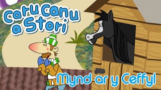 Caru Canu a Stori  Mynd Ar Y Ceffyl Welsh Childrens Song [upl. by Jedd]