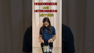 Homogenous vs Heterogenous Whats the REAL Difference shorts experiment science youtubeshorts [upl. by Anirtac]