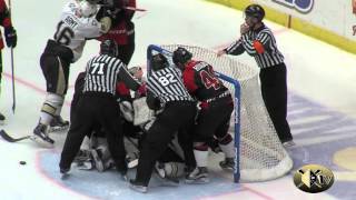 Wheeling Nailers vs Cincinnati Cyclones [upl. by Devine]