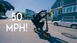 VSETT 10 Electric Scooter Review  Packed with features amp performance [upl. by Hekking]