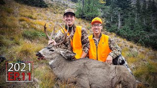 Into the High Country  Washington Backcountry Mule Deer Hunt  2021 Hunting Season EP11 [upl. by Sanfourd]