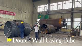 Double Wall Casing Tube casingtube casingtools [upl. by Platus]