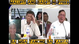 FPRRD ang ganda ng sagot nya sa tanong ni cong percival pakinggan naten guyz  😃😃 [upl. by Merta]