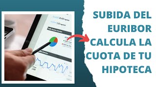 Calcular la subida de tu Hipoteca con el EURIBOR  Cambiar a hipoteca fija simulación hipotecario [upl. by Capwell572]