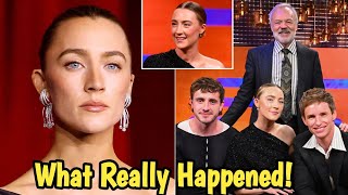 Saoirse Ronan Breaks Silence on Her Viral Graham Norton Moment [upl. by Jariv]