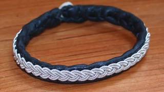 How to make a Saami bracelet Saami Bracelet Class Ingebretsens Minneapolis Minnesota [upl. by Samuelson]