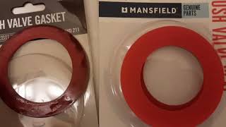 Mansfield flush valve guarantee fix Toilet leaking like old Chevy [upl. by Vassar822]