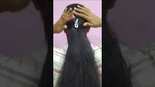 Simple and easy hairstyle youtubeshorts hairtutorial hairstyle [upl. by Azrim]