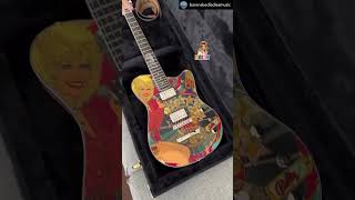 Unbox the Dolly Parton Pinball Guitar customguitar pinballguitar [upl. by Legin]