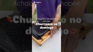 Achadinho da Shopee pro seu churrasco no domingo shopee churrasco almoço familia domingo casa [upl. by Annoynek]