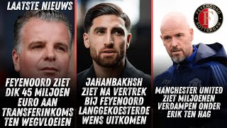 JAHANBAKHSH IS BLIJ FEYENOORD VERLIEST MILJOENEN TEN HAG MILJONAIR [upl. by Bradley]