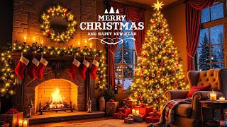 Christmas Is Coming 🎁 Enchanting Instrumental Music And The Comforting Crackling Of A Warm Fireplace [upl. by Aciemaj635]