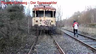 Stillgelegte Bahnstrecke die vergessenen Schienenbusse von Hermeskeil Hunsrückquerbahn 122020 [upl. by Knowling]