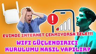 Evinde İnternet Çekmiyorsa İzle   Xiaomi Wifi Güçlendirici Kurulumu Nasıl Yapılır [upl. by Anyala]