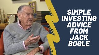 Jack Bogle on Index Funds Vanguard and Investing Advice [upl. by Yadrahc988]