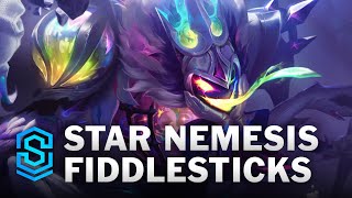 Star Nemesis Fiddlesticks Skin Spotlight  League of Legends [upl. by Artamas]