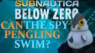 Subnautica Below Zero Part 2  Can the Spy Pengling Swim [upl. by Dannye49]