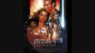 Star Wars Episode 2 Soundtrack Confrontation With Count Dooku And Finale [upl. by Tacye]