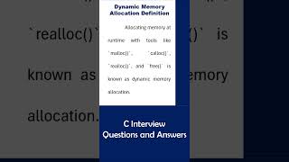 dynamic memory allocation in c [upl. by Selma]