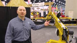 Vermeer TM1410 Trailed Mower Product Walk Around  2017 National Farm Machinery Show [upl. by Aneela]