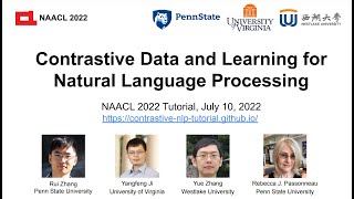 Contrastive Data and Learning for Natural Language Processing [upl. by Eniron]