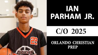 Ian Parham Jr co 2025  Sweat Equity Basketball Combine Highlights [upl. by Hctim]