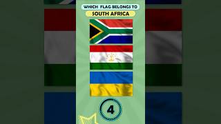 Do you know the flag of South Africa 🌍 How Well Do You Know World Flags quiz flags [upl. by Brewster]