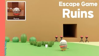 Escape Game Collection 2 Ruins Walkthrough nicoletjp  脱出ゲーム [upl. by Nauqet211]