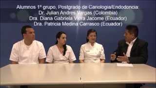 ENTREVISTA ALUMNOS DE CARIOLOGIAampENDODONCIA UNICID [upl. by Neesay181]