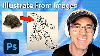 Create Illustration in Photoshop  Tutorial for Beginners  Adobe Photoshop [upl. by Eerised601]