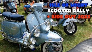 Isle of Wight Scooter Rally Ride Out 2023 [upl. by Salter]