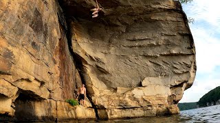 Summersville Lake WV Cliff Jumping Adventure [upl. by Nauqit]