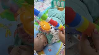 Three months old Viraj hand  eye coordination [upl. by Hube]