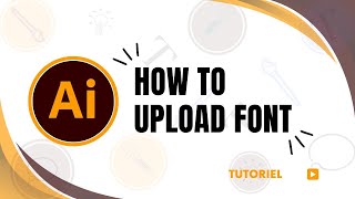 How to load a font into Illustrator install amp put dafont fonts into Illustrator [upl. by Yerffoej]