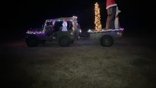 Newnan Ga Christmas parade our M38A1 [upl. by Westerfield]