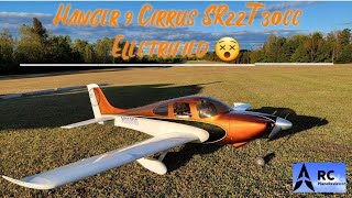 Hanger 9 Cirrus SR22T 30cc ARF Maiden Flight amp Review [upl. by Ierdna]