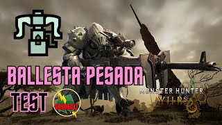 Probamos BALLESTA PESADA‼️ 😱 ES UNA GOZADA‼️ Monster Hunter Wilds [upl. by Ynnej]