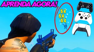 COMO TER A MIRA 10X MELHOR NO CONTROLECONSOLE MELHOR CONFIGURAÇÃO DE FORTNITE PS4XBOXPS5SWITCH [upl. by Aitnom]