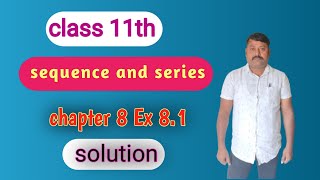 class 11th Ex 81 solution 💯 💯 solution 11th maths [upl. by Aisyram]